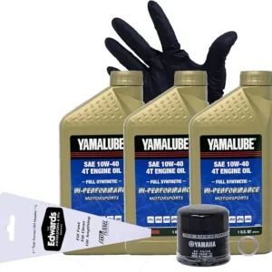 Edwards Oil Change Kit fits 2010-2020 Yamaha YZF-R6 (Full Synthetic)