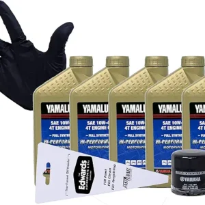 Edwards Oil Change Kit fits 2003-2020 Yamaha FJR1300 Sport Touring (Full Synthetic)