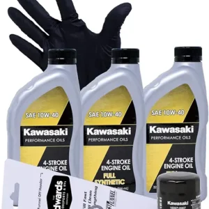Edwards Oil Change Kit fits 2006-2013 Kawasaki Brute Force 650 ATV (Full Synthetic)