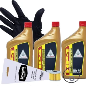 Edwards Oil Change Kit fits 1992-1997 Honda TRX300 TRX300FW ATV (Semi Synthetic Blend)