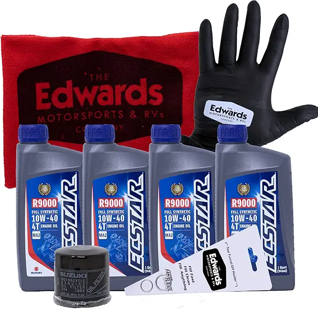 Edwards Oil Change Kit fits 2001-2022 Suzuki GSX-R1000 Motorcycle