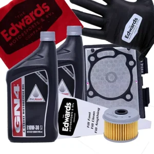 Edwards Oil Change Kit fits 2017-2024 Honda Rebel 300 CMX300 ABS Motorcycle with Air Filter