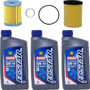 Edwards Full Synthetic Oil Change Kit fits 1999-2002 Suzuki LT-F250 Quad Runner ATV with Air Filter
