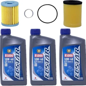 Edwards Oil Change Kit fits 1999-2002 Suzuki LT-F250 Quad Runner ATV with Air Filter