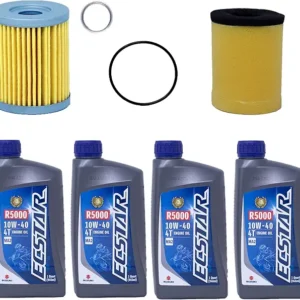 Edwards Oil Change Kit fits 1999-2002 Suzuki LT-F300F King Quad ATV With Air Filter
