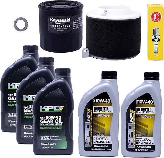 Edwards Oil Change Kit fits 2008-2016 Kawasaki Mule 600 Side by Side
