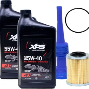 Edwards Full Synthetic OEM Oil Change Kit fits 2014-2024 SeaDoo Spark PWC Watercraft