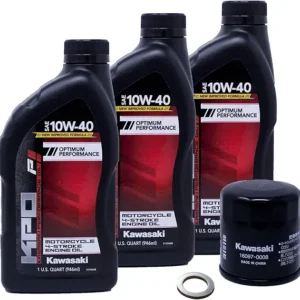 Edwards Oil Change Kit compatible with 2017-2023 Kawasaki Versys-X 300 KLE300 Versys-X 300 ABS Motorcycle