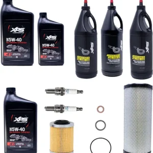 Edwards Oil Change Kit fits 2019-2024 Can-Am Maverick Sport MAX 1000 R with Spark Plugs